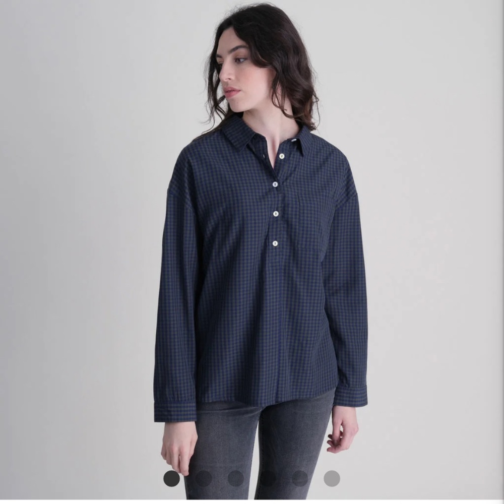 NWT Bibico Calla Check Shirt